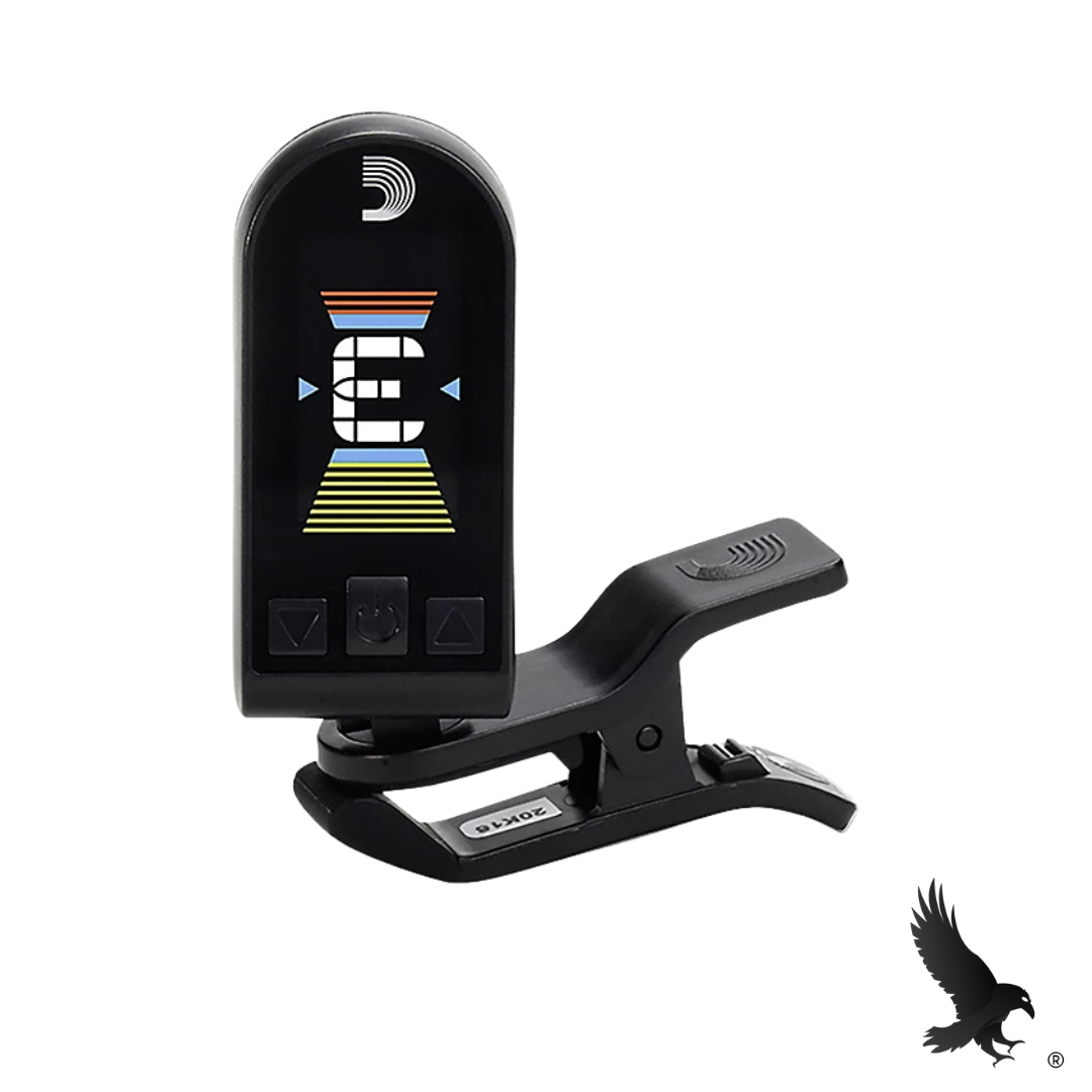 Afinador Recargable - D'Addario Equinox USB Headstock Tuner Black