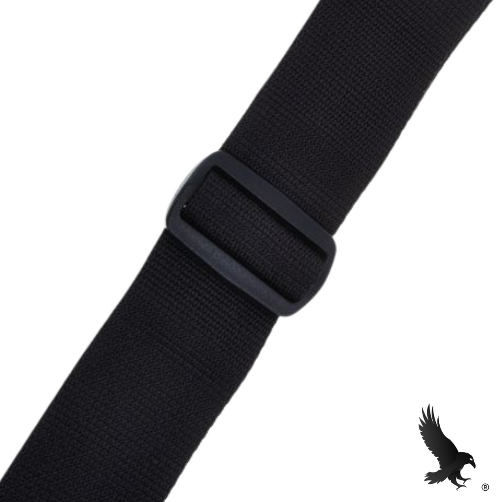 Correa de Nylon Negra para Guitarra/Bajo - Ernie Ball Nylon Strap