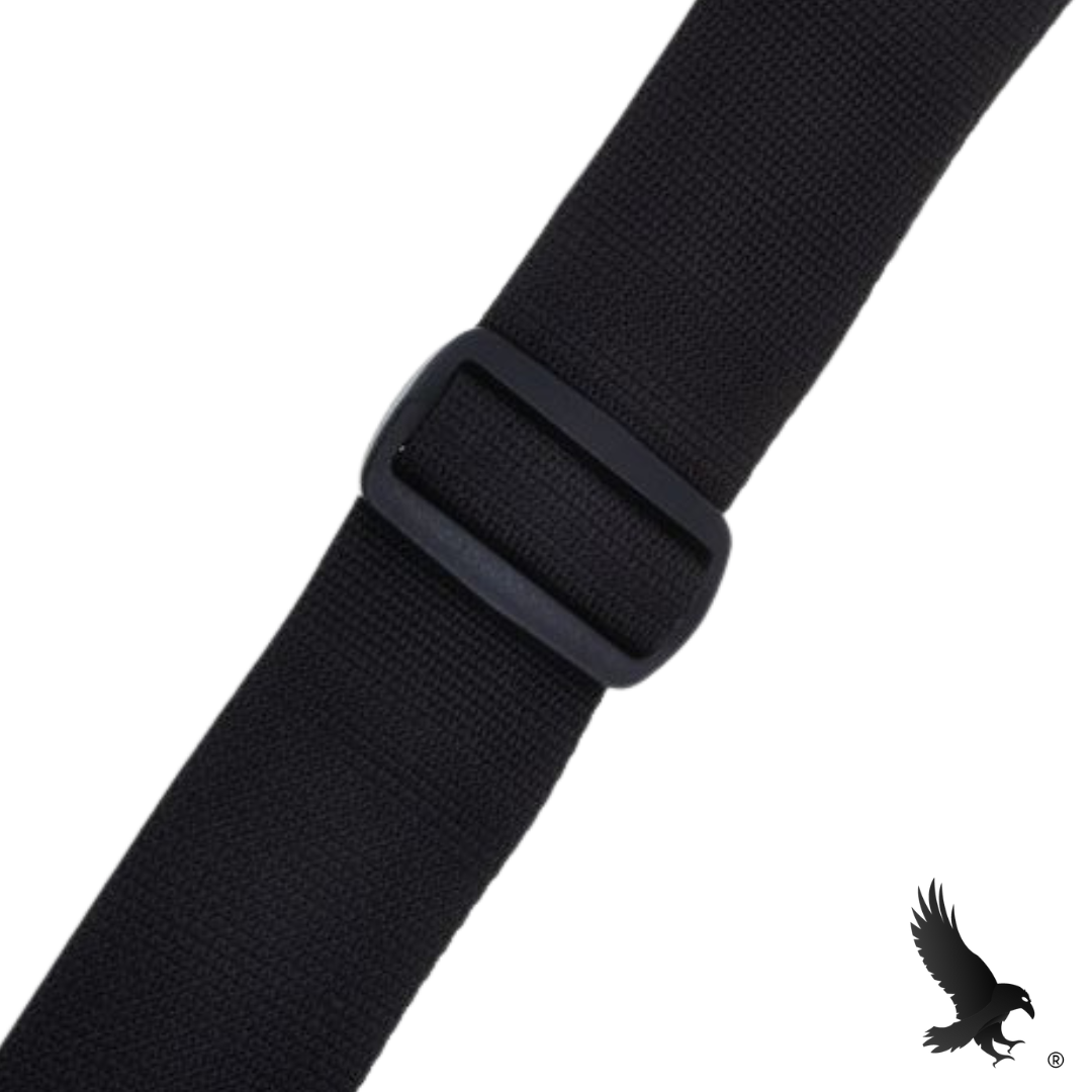 Correa de Nylon Negra para Guitarra/Bajo - Ernie Ball Nylon Strap