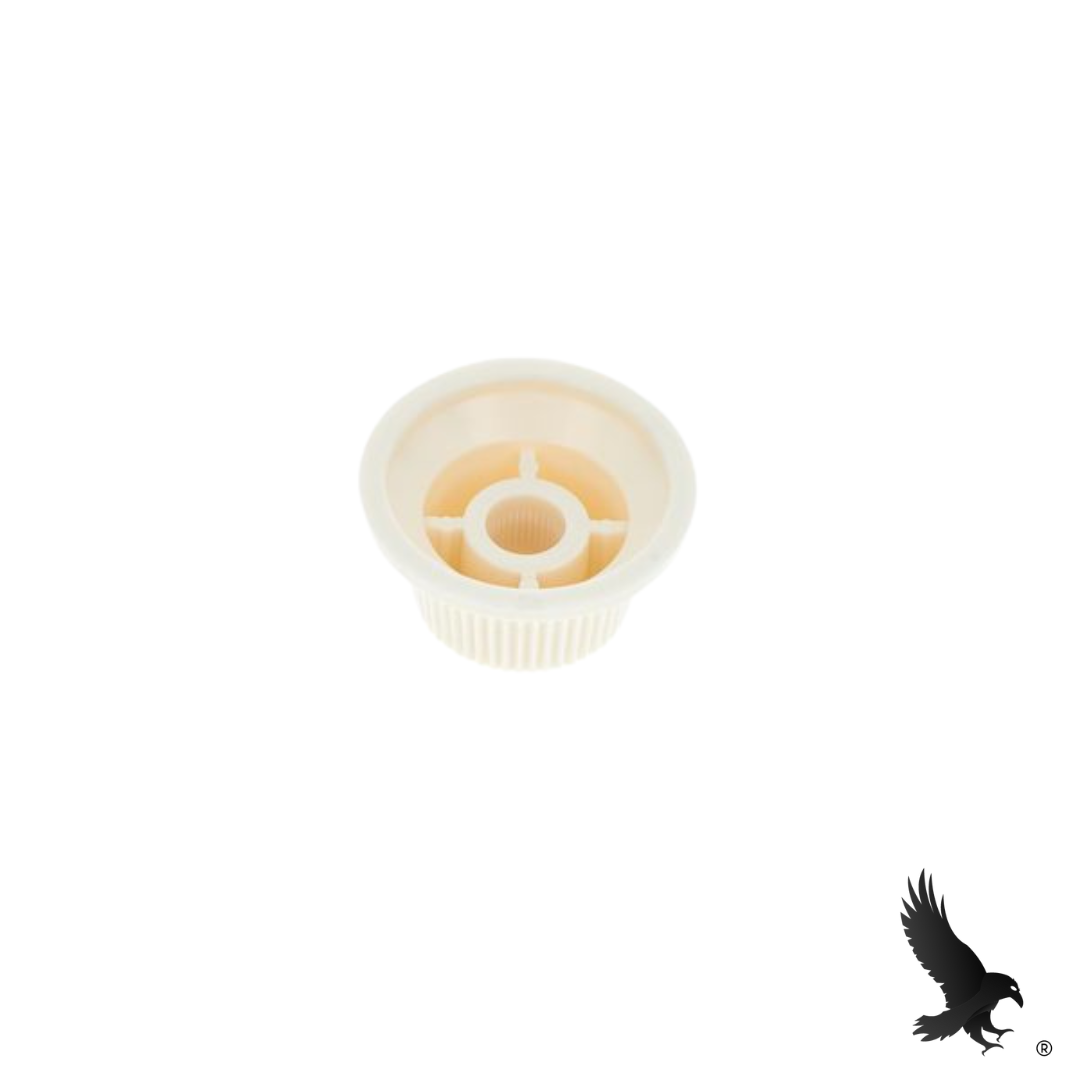 Knob de Tono Crema con Dorado - Harley Benton Parts Tone Poti Knob WH
