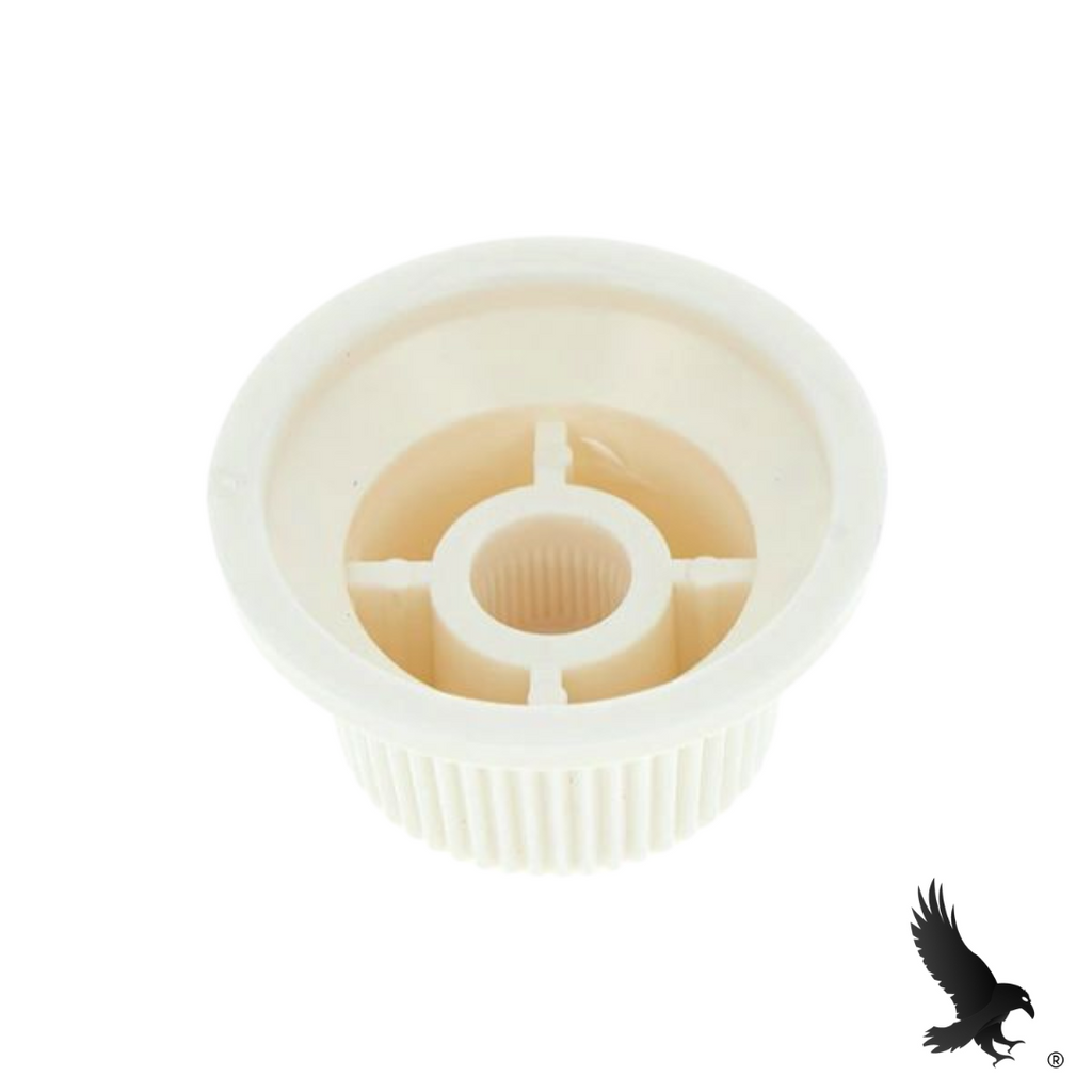 Knob de Volumen Blanco con Dorado - Harley Benton Parts Volume Poti Knob White