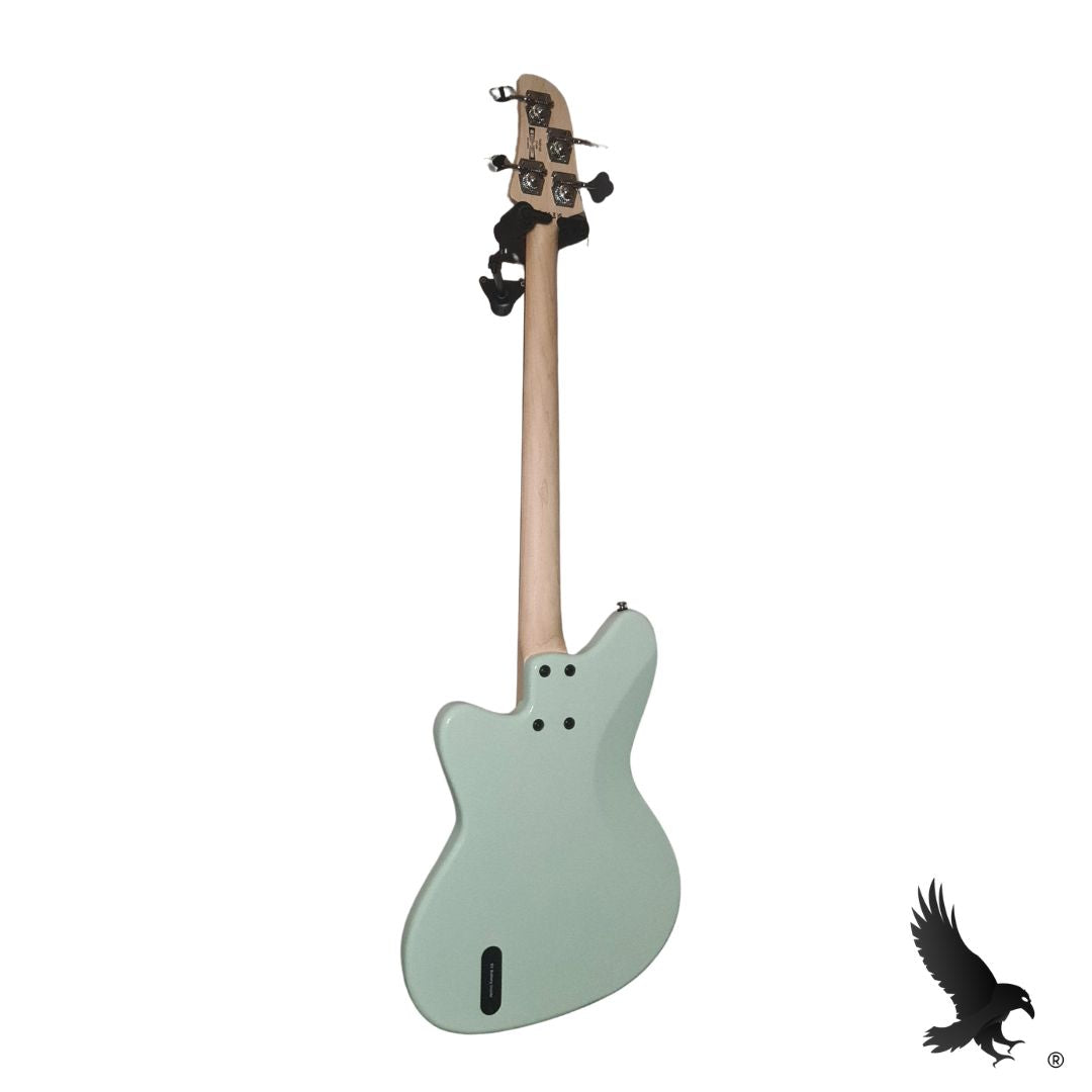 Ibanez Talman Bass Standard Electric Bass Guitar, Rosewood Fretboard, Mint Green