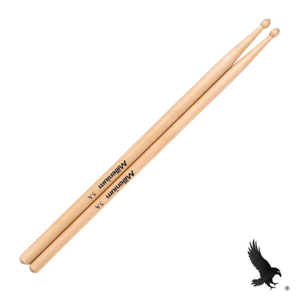 Millenium 5A Maple Drumsticks - Wood