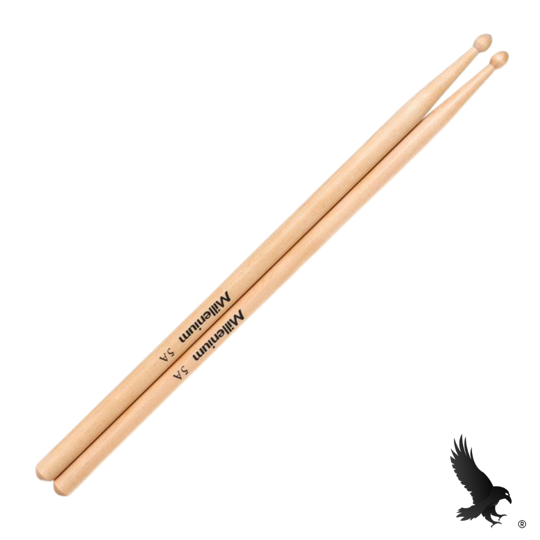 Millenium 5A Maple Drumsticks - Wood