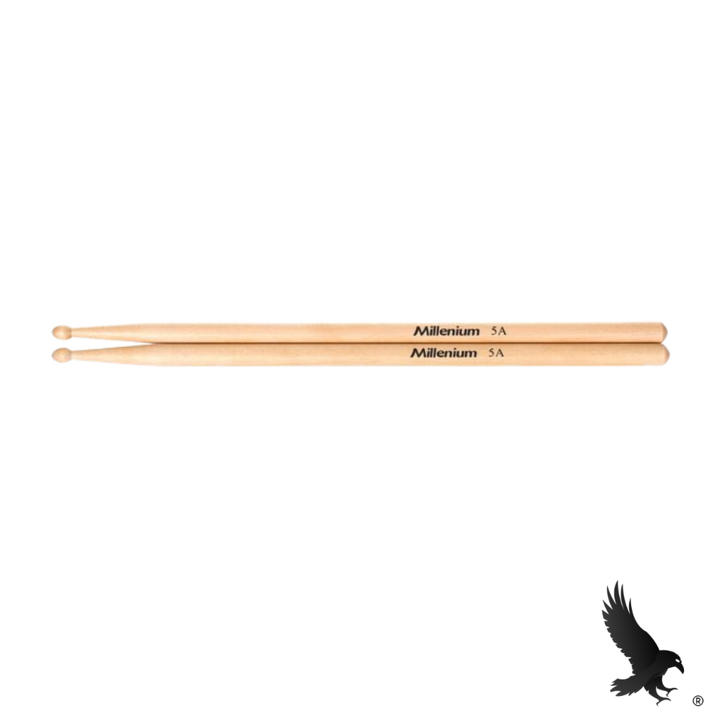 Millenium 5A Maple Drumsticks - Wood