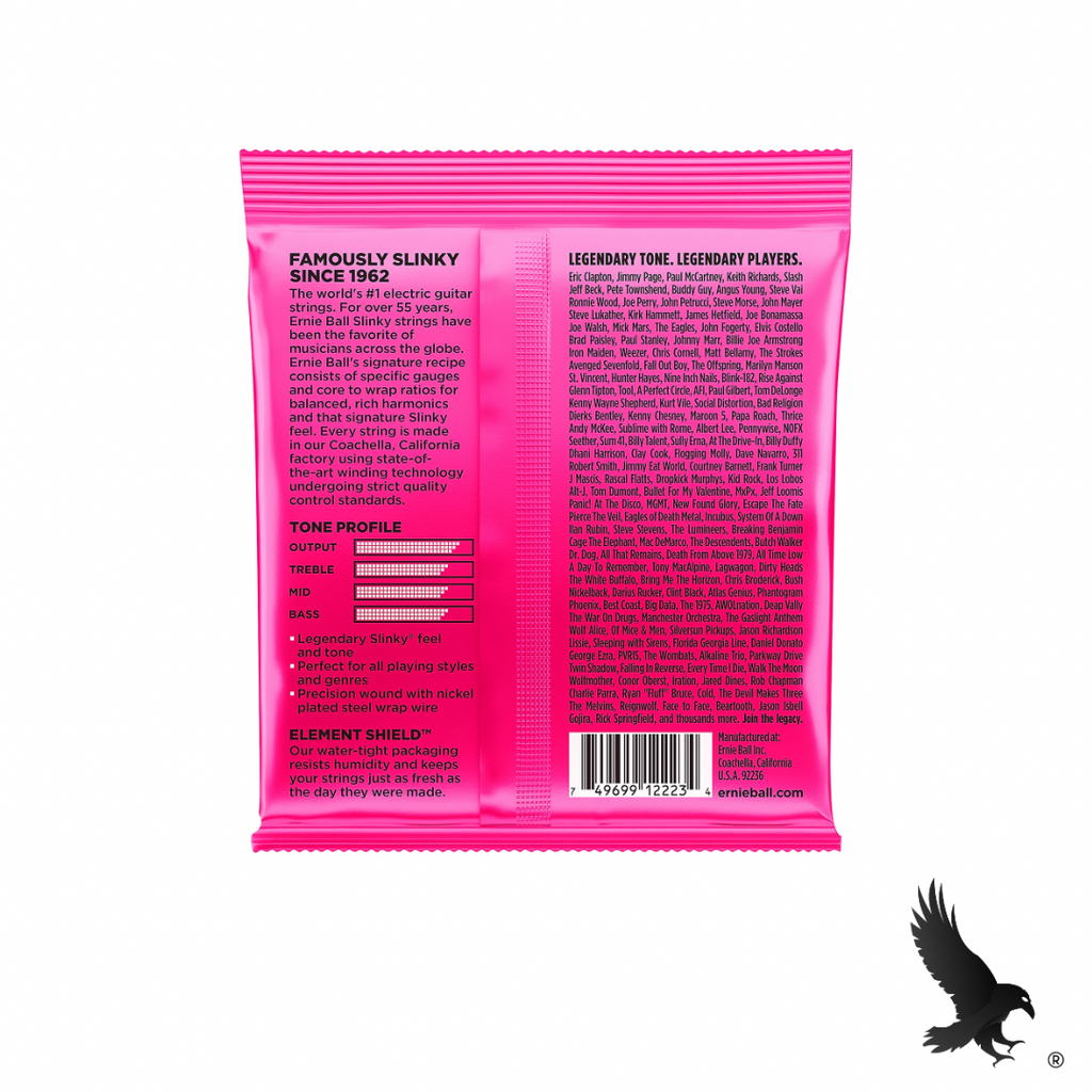 Juego de Cuerdas para Guitarra Eléctrica (Super Slinky 9-42) - Ernie Ball 2223 Nickel Wound