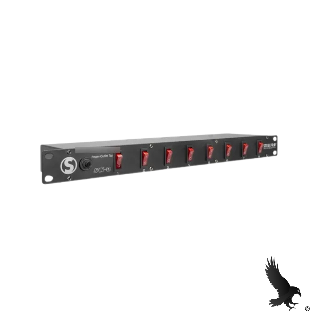 Combo de Barra Multicontacto SW-8 + Sistema Inalámbrico Winmix UW140 Plus - SteelPro Technologies