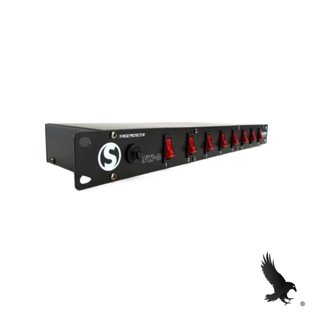 Combo de Barra Multicontacto SW-8 + Sistema Inalámbrico Winmix UW140 Plus - SteelPro Technologies