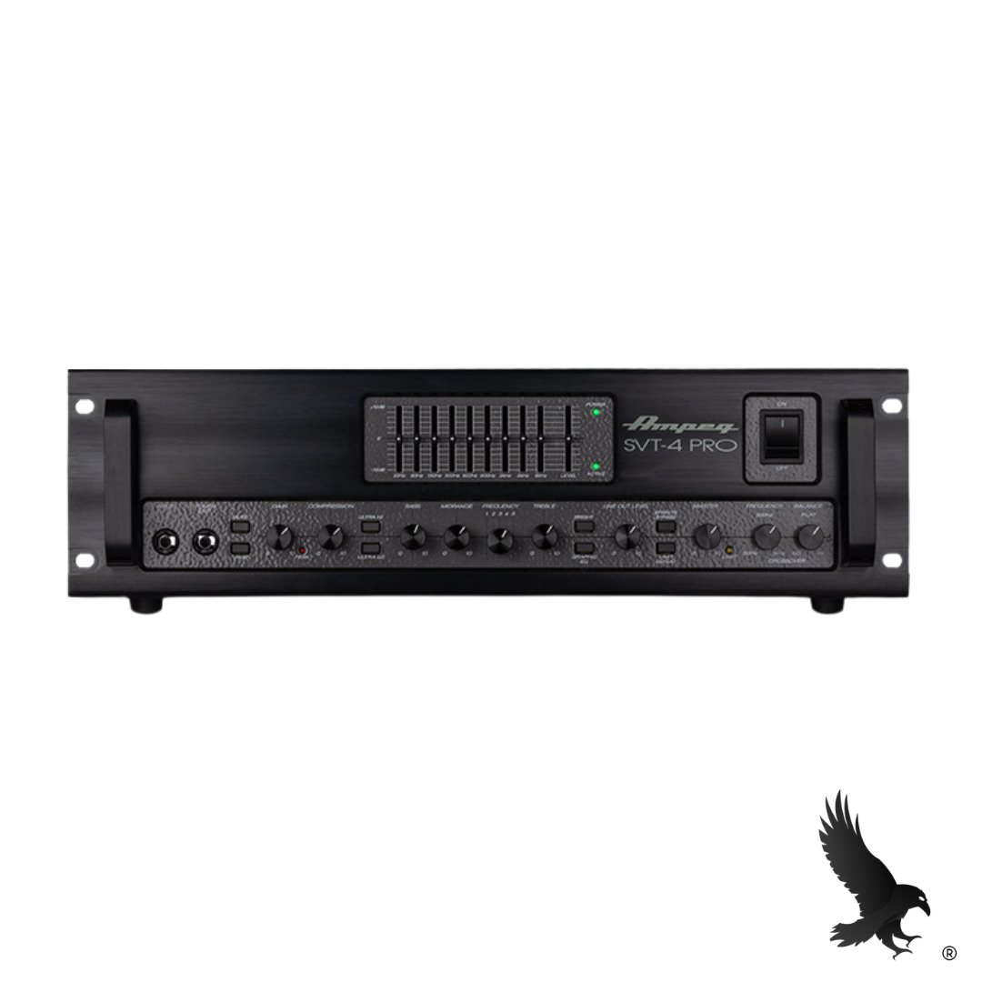 Cabezal de Bajo de 1200W con Preamplificador a Bulbos - Ampeg SVT-4PRO
