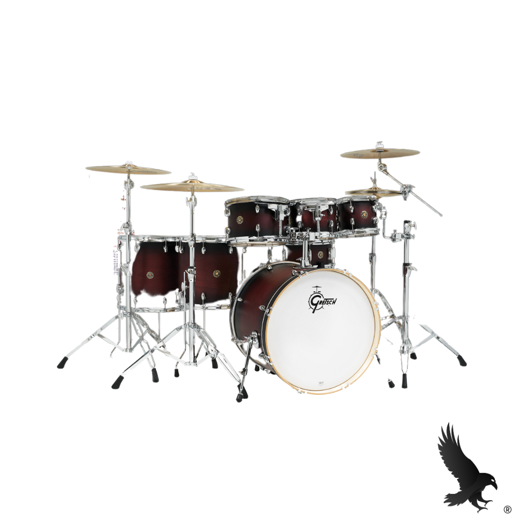 Batería Acústica 7 Piezas - Gretsch Catalina Maple Deep Cherry Burst