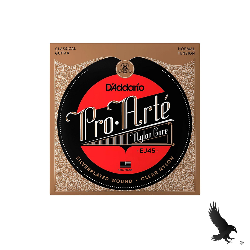 Juego de Cuerdas para Guitarra Clásica (Tensión Normal) - D’Addario EJ45 Pro-Arte Nylon