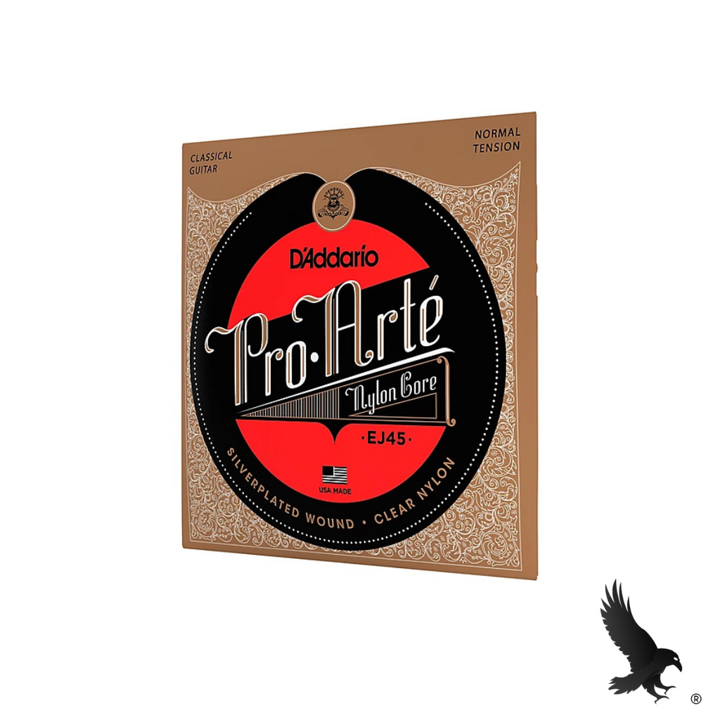 Juego de Cuerdas para Guitarra Clásica (Tensión Normal) - D’Addario EJ45 Pro-Arte Nylon