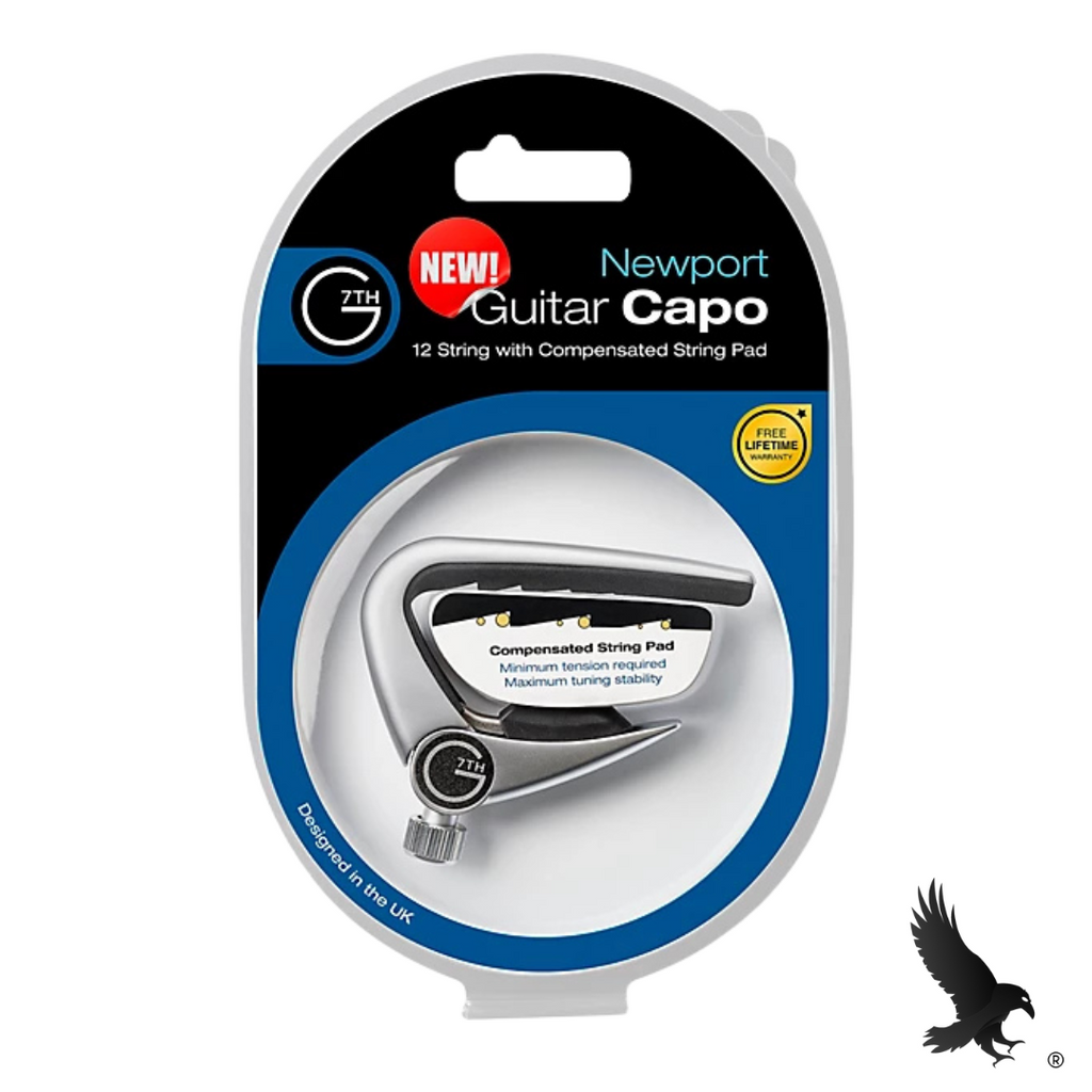 Capo Newport (12 String Silver)