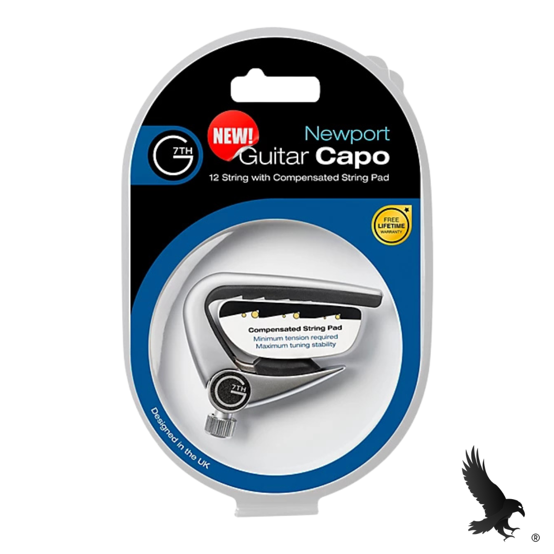 Capo Newport (12 String Silver)